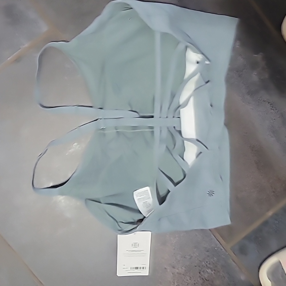 NWT Athleta Elation Strappy Longline Crop Bra Size 1XL D-DD - Picture 4 of 8